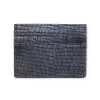 Slim Leather Card Holder Wallet – Holds 6 Cards
