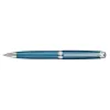 Caran d'Ache Léman Ballpoint Pen, blue silv./rhod.