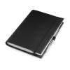 Book cover A5 for LEUCHTTURM1917 notebooks, leather, black - 3