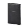 Daily Planner 2027 Verona Black Cowhide