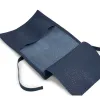 Watch Pouch, Tie Closure, 2 Watches, calf leather, dark blue - 4