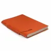 Sketchbook Quadernone, leather, large, orange - 3
