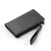 Bethge - Wallet Adri - Women - Leather - Zip - 10 Card Slots - black