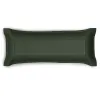 Valet tray rectangular, deer leather, 32 x 13 cm, dark green