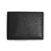 Wallet with Coin Pocket Adri,  leather, wide, black