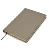 Guest Book with Gilt Edges, 144 pages, leather, A4, taupe - 4
