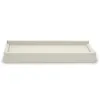 Pen tray, Design Stéphane Parmentier, leather, light grey