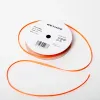 Satin ribbon, Width 3mm, Neon Orange