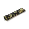 Pen Case Single Leather Black Gold - 2