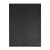 Document folder Briefecke A4, python leather, black