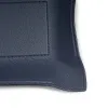 Valet tray rectangular, leather, 21 x 15 cm, dark blue - 4