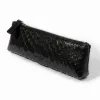 Pencil Case, python leather, black - 3