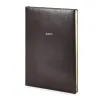 Daily Planner 2027 Verona Brown Cowhide Leather