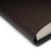 Book cover for DIN A5 books, leather, dark brown - 5