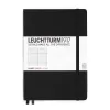 LEUCHTTURM1917 Notebook, hard  cover, black