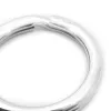 Key Ring, sterling silver, rounded, diameter 3.3 cm - 2