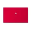 Greeting card rose pure red mini
