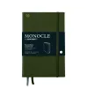 MONOCLE by LT1917 Notebook B6+ Accordion, dotted, olive