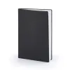 Notebook A5, leather, Black, blank