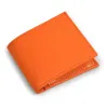 Wallet with Coin Pocket Adri,  leather, orange - 3
