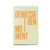 Greeting Card "Genieße den Moment" Lines	 