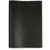 Book cover for DIN A4 books, leather, black