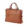 Briefcase Adri, leather, black