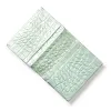 Folded Leather Card Holder – 3 Card Slots, Wild Mint - 2