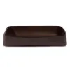Desk Organiser Tray Stitch, A4, leather, dark brown - 3