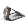 Luggage Tag Adri Leather Taupe - 3