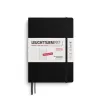 Weekly calendar & notebook Medium (A5) 2026, black, German