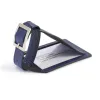 Luggage Tag Adri Leather Dark Blue - 2