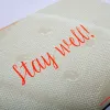 Greeting card Stay well! pure  sand - 2