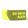 Greeting Card "Du mich auch" Glow - 3