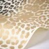 Wrapping paper leopard gold 50 x 70 cm, 3 sheets - 2
