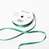 Satin ribbon, Width 6mm, Emerald