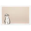 Meerkat Greeting Card – Smooth Ivory