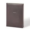 Weekly Planner 2027 Verona Brown Cowhide Leather