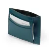 Card holder flat, 8 cc, nappa leather, petrol - 3