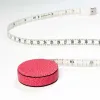 Tape measure, leather, length 150 cm, pink - 2