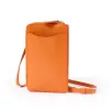 Adri Leather Crossbody Bag – Orange
