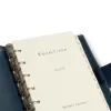 Pocket Organiser Adri, leather, navy blue - 5