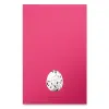 Greeting card quail egg pure pink