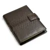 Daily Planner, python leather, brown - 5