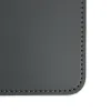 Mouse Mat, leather, 24.5 x 21  cm, dark grey - 4