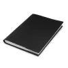 Book cover for DIN A4 books, smooth leather, black - 5