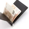 Card Wallet, Money Clip, 6 cc, alligator leather, dark brown - 2