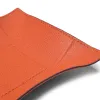 Valet tray square, leather, 15 x 15 cm, mango - 5