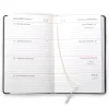 Edition D weekly calendar 2026 Novara ruby red, gold edging - 2