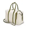 Travel Bag Porto Cervo, leather, olive green - 3
